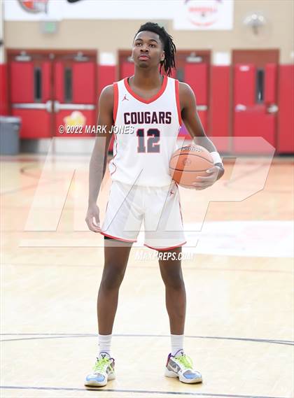 Thumbnail 1 in Simeon (IL) vs. Coronado (NV) -  (Hoophall West) photogallery.