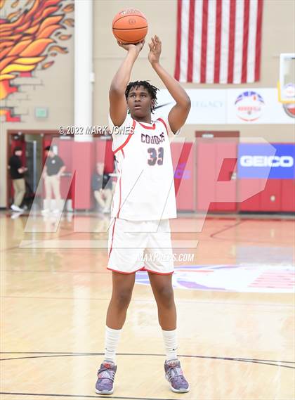 Thumbnail 2 in Simeon (IL) vs. Coronado (NV) -  (Hoophall West) photogallery.