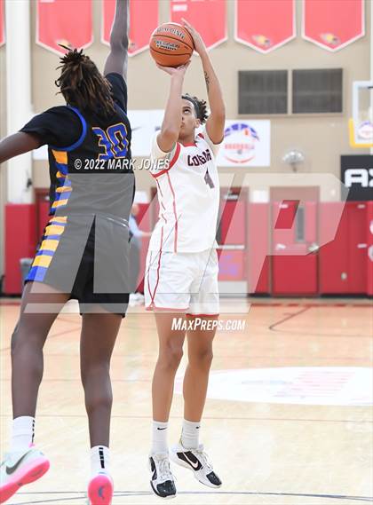 Thumbnail 1 in Simeon (IL) vs. Coronado (NV) -  (Hoophall West) photogallery.