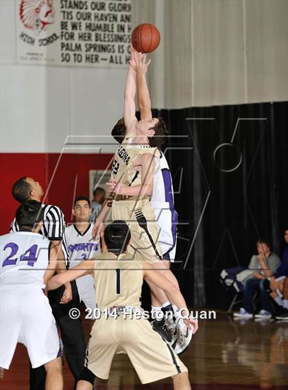 Thumbnail 1 in Laguna Hills vs. Shadow Hills (MaxPreps Holiday Classic) photogallery.