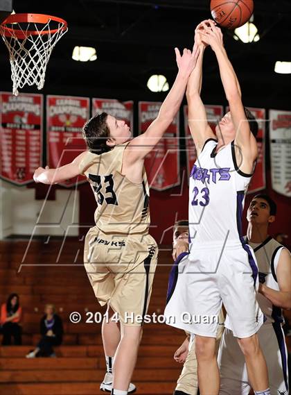 Thumbnail 1 in Laguna Hills vs. Shadow Hills (MaxPreps Holiday Classic) photogallery.