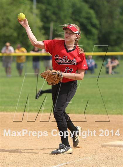Thumbnail 3 in Northern Highlands vs Immaculate Heart Academy (Bergen County Tournament) photogallery.