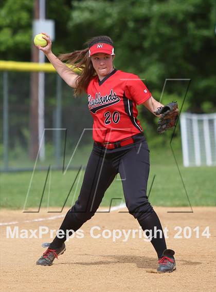 Thumbnail 2 in Northern Highlands vs Immaculate Heart Academy (Bergen County Tournament) photogallery.