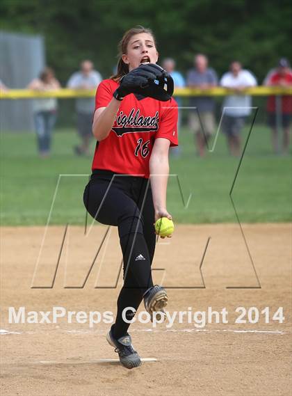 Thumbnail 3 in Northern Highlands vs Immaculate Heart Academy (Bergen County Tournament) photogallery.