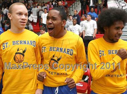 Thumbnail 2 in St. Bernard vs. Sierra Canyon (CIF SoCal D5 Regional Final) photogallery.