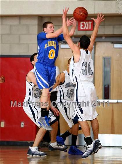 Thumbnail 3 in St. Bernard vs. Sierra Canyon (CIF SoCal D5 Regional Final) photogallery.