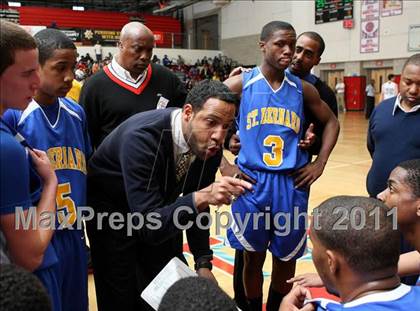 Thumbnail 2 in St. Bernard vs. Sierra Canyon (CIF SoCal D5 Regional Final) photogallery.