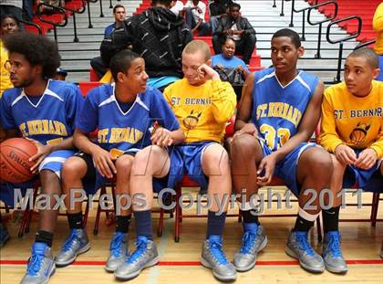 Thumbnail 2 in St. Bernard vs. Sierra Canyon (CIF SoCal D5 Regional Final) photogallery.