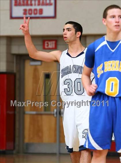 Thumbnail 3 in St. Bernard vs. Sierra Canyon (CIF SoCal D5 Regional Final) photogallery.