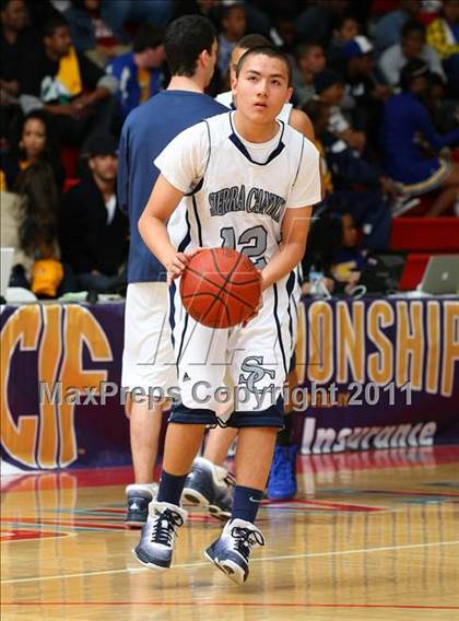 Thumbnail 2 in St. Bernard vs. Sierra Canyon (CIF SoCal D5 Regional Final) photogallery.