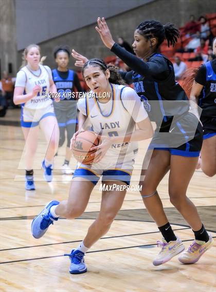 Thumbnail 2 in Hebron vs. Boswell (UIL Basketball 6A Area) photogallery.