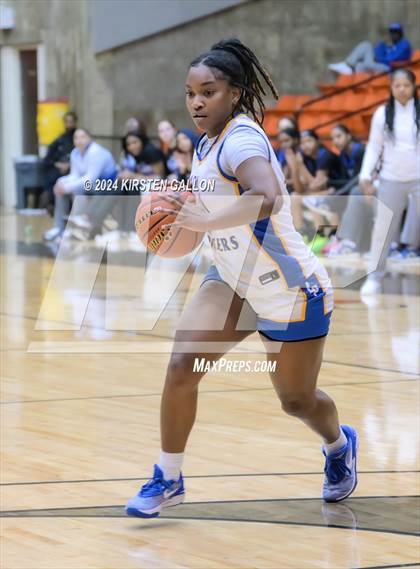 Thumbnail 3 in Hebron vs. Boswell (UIL Basketball 6A Area) photogallery.