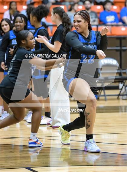 Thumbnail 2 in Hebron vs. Boswell (UIL Basketball 6A Area) photogallery.