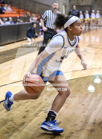 Thumbnail 3 in Hebron vs. Boswell (UIL Basketball 6A Area) photogallery.