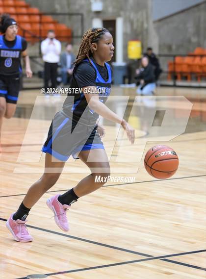 Thumbnail 2 in Hebron vs. Boswell (UIL Basketball 6A Area) photogallery.