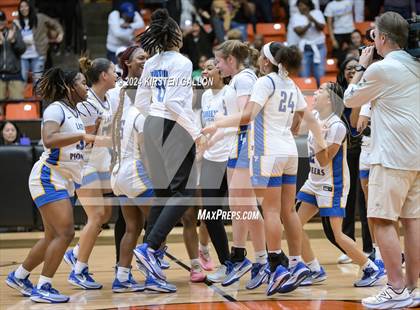 Thumbnail 3 in Hebron vs. Boswell (UIL Basketball 6A Area) photogallery.