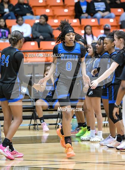 Thumbnail 1 in Hebron vs. Boswell (UIL Basketball 6A Area) photogallery.