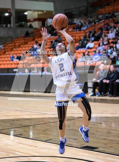 Thumbnail 3 in Hebron vs. Boswell (UIL Basketball 6A Area) photogallery.