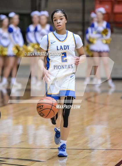 Thumbnail 3 in Hebron vs. Boswell (UIL Basketball 6A Area) photogallery.
