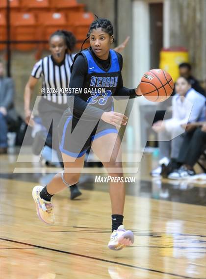 Thumbnail 1 in Hebron vs. Boswell (UIL Basketball 6A Area) photogallery.
