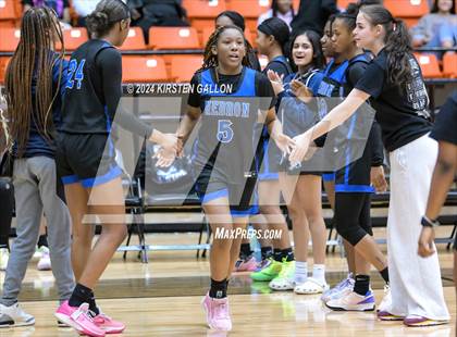 Thumbnail 2 in Hebron vs. Boswell (UIL Basketball 6A Area) photogallery.