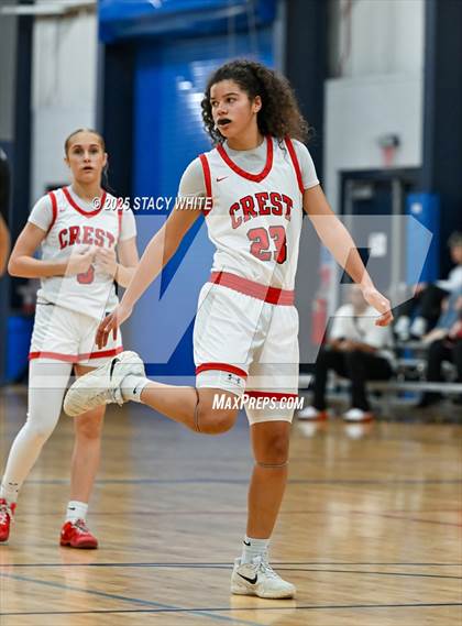 Thumbnail 2 in Santa Fe Catholic vs. Strawberry Crest (Tampa Bay Christmas Invitational) photogallery.