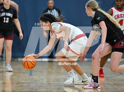 Thumbnail 1 in Santa Fe Catholic vs. Strawberry Crest (Tampa Bay Christmas Invitational) photogallery.