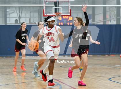 Thumbnail 1 in Santa Fe Catholic vs. Strawberry Crest (Tampa Bay Christmas Invitational) photogallery.
