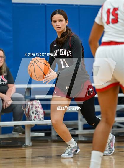 Thumbnail 2 in Santa Fe Catholic vs. Strawberry Crest (Tampa Bay Christmas Invitational) photogallery.