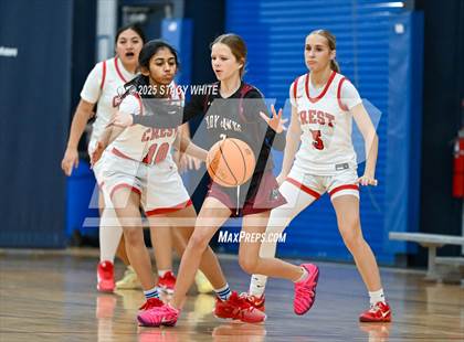 Thumbnail 2 in Santa Fe Catholic vs. Strawberry Crest (Tampa Bay Christmas Invitational) photogallery.