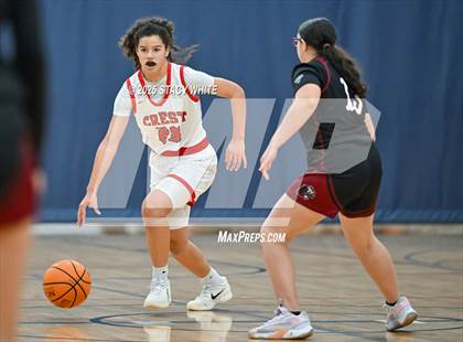 Thumbnail 1 in Santa Fe Catholic vs. Strawberry Crest (Tampa Bay Christmas Invitational) photogallery.