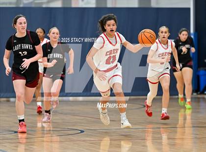 Thumbnail 1 in Santa Fe Catholic vs. Strawberry Crest (Tampa Bay Christmas Invitational) photogallery.