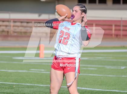 Thumbnail 3 in Hawaii Prep vs Kahuku (HHSAA Consolation Bracket) photogallery.