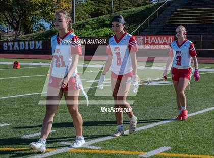 Thumbnail 1 in Hawaii Prep vs Kahuku (HHSAA Consolation Bracket) photogallery.