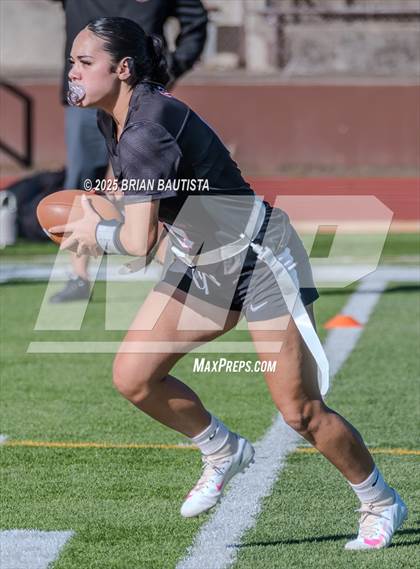 Thumbnail 2 in Hawaii Prep vs Kahuku (HHSAA Consolation Bracket) photogallery.