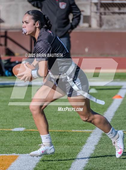 Thumbnail 3 in Hawaii Prep vs Kahuku (HHSAA Consolation Bracket) photogallery.