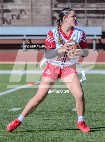 Thumbnail 1 in Hawaii Prep vs Kahuku (HHSAA Consolation Bracket) photogallery.