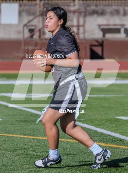 Thumbnail 2 in Hawaii Prep vs Kahuku (HHSAA Consolation Bracket) photogallery.
