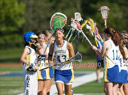 Thumbnail 2 in Brookfield vs New Fairfield (SWC Semifinal) photogallery.