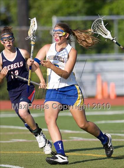 Thumbnail 3 in Brookfield vs New Fairfield (SWC Semifinal) photogallery.