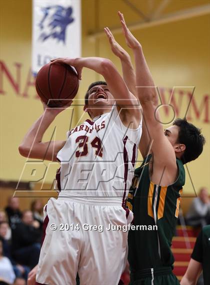 Thumbnail 2 in San Marin vs. Cardinal Newman (Rose City Tournament) photogallery.