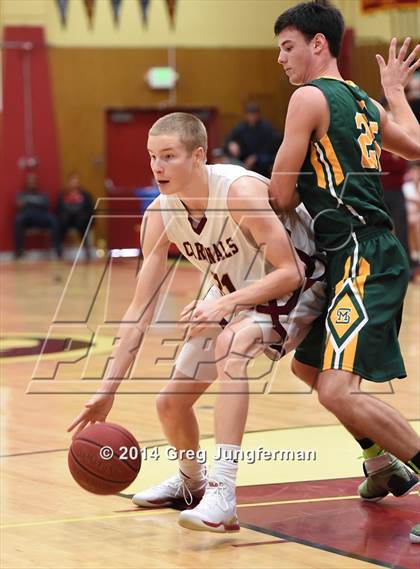 Thumbnail 2 in San Marin vs. Cardinal Newman (Rose City Tournament) photogallery.