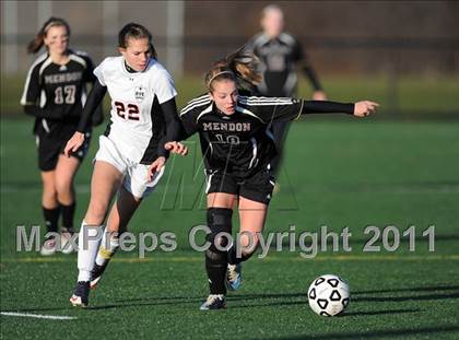 Thumbnail 2 in Rye vs Pittsford Mendon (NYSPHSAA Class A Semifinal) photogallery.