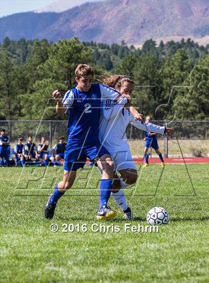 Thumbnail 3 in Fruita Monument vs Pueblo South (Kadet Kickoff) photogallery.