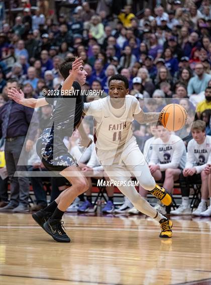 Thumbnail 1 in Faith Christian vs. Salida (CHSAA 3A Finals) photogallery.