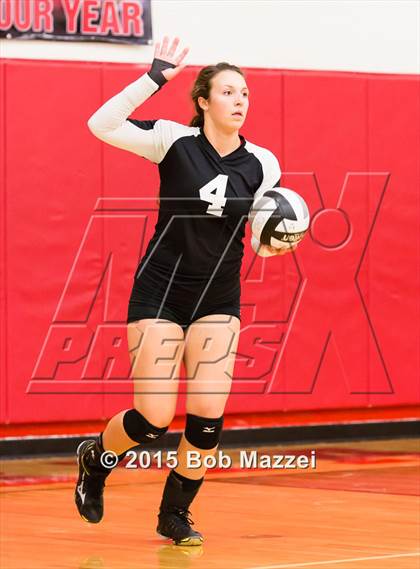 Thumbnail 1 in Aquinas [St. Thomas] vs Southern (OHSAA D4 Columbiana District Playoff) photogallery.