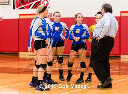 Thumbnail 3 in Aquinas [St. Thomas] vs Southern (OHSAA D4 Columbiana District Playoff) photogallery.