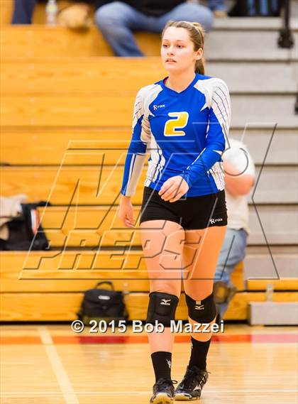 Thumbnail 1 in Aquinas [St. Thomas] vs Southern (OHSAA D4 Columbiana District Playoff) photogallery.