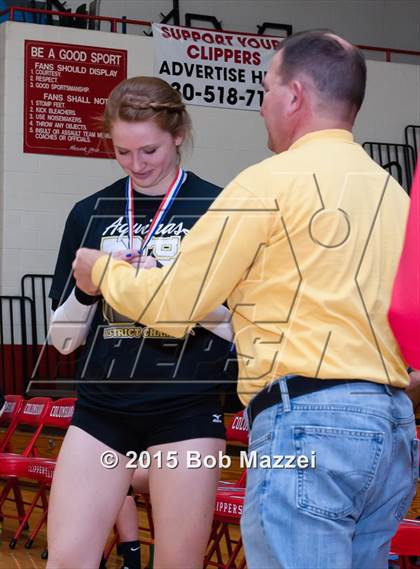 Thumbnail 2 in Aquinas [St. Thomas] vs Southern (OHSAA D4 Columbiana District Playoff) photogallery.