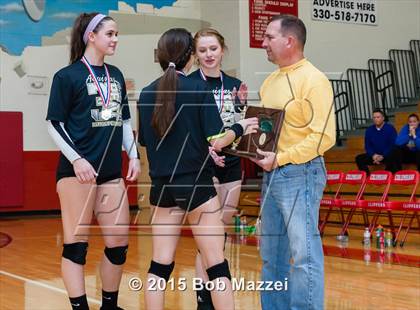 Thumbnail 2 in Aquinas [St. Thomas] vs Southern (OHSAA D4 Columbiana District Playoff) photogallery.